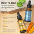 Face Skincare Serum Set– Turmeric Vitamin C & Hyaluronic Acid Serum For Wrinkles, Uneven Skin Tone...