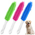 3 Pieces Pet Hair Remove Brush, Akamino Car & Auto Detailing Brush - Hair Lint Remover for Dogs Cats, Rubber Massage Brush for Furniture, Car Inte...
