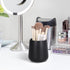 BosilunLife Bathroom Toothbrush Holder - Ceramic Toothbrush Cup Holder 13oz Black Toothbrush Holder for Bathroom Toothbrush and Toothpaste Holder ...