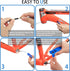 BUCKLOS Bike Internal Cable Routing Tool Kit Compatible with 4-5.5mm Housing, Bicycle Frame Hydraulic Inner Hose and DI2 E-Tube for MTB Mountain B...