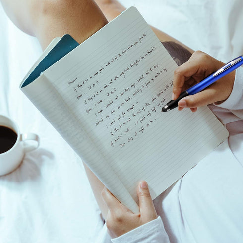 10 Pieces Stylus Pens with Light 2-in-1 Multi-Function Touch Screen Pens LED Light Pens Ballpoint Pens for Smartphones Tablets PC Pads Stylus Ligh...