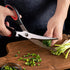 Kitchen Scissor Heavy Duty Poultry Shear All Purpose BBQ Meat Steak Food Cooking Cutting Stainless Steel Ultra Sharp with Toothing Blade...