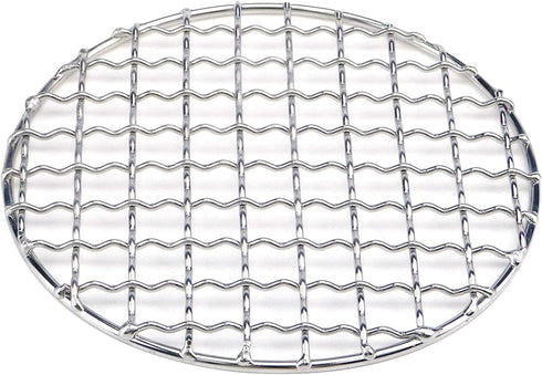 Cooling Rack Stainless Steel Metal Wire Rack Barbecue Carbon Baking Net Grill Square Cooling Rack 130×130mm/5.12×5.12in, Round...
