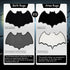 Bat Rug Halloween Rug Gothic Rug Felt Welcome Mat for Front Door Outdoor Patio Indoor, Holiday Decorative...