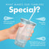 Simple Green Solutions - Customizable Paper Insert Acrylic Double Wall Cup for Cold Drinks, Clear Reusable Cups with Lids & Straws, Insulated Plas...