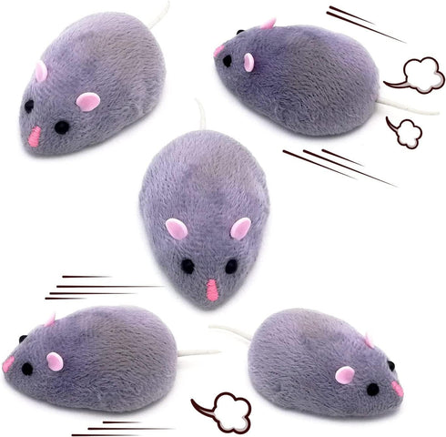 Remote Control Mouse Toy, Electric RC Rat Animal, for Prank Joke Trick, Cat Playing, Kid's Children's Funny Birthday (Grey)...