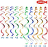 30CT Gone Fishing Party Decorations Fishing Banner Fish Hanging Swirl Ceiling Streamers Little Fisherman The Big One Baby Shower Photo Props Fishi...