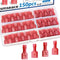smseace 150Pcs Spade Connectors Kit 22-16AWG Male/Female wire Spade connectors Nylon Spade Quick Connect/Disconnect Connectors Electrical Spade Co...