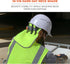 Ergodyne - 29063 GloWear 8006 High Visibility Hard Hat Neck Shade with Reflective Binding- Lime, 1 Count (Pack of 1)...