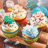 600PCS/Set Muffin Cupcake Paper Cups Cake Forms Cupcake Liner Baking Muffin Box Cup Case Party Tray Cake Mold Decorating Tools...