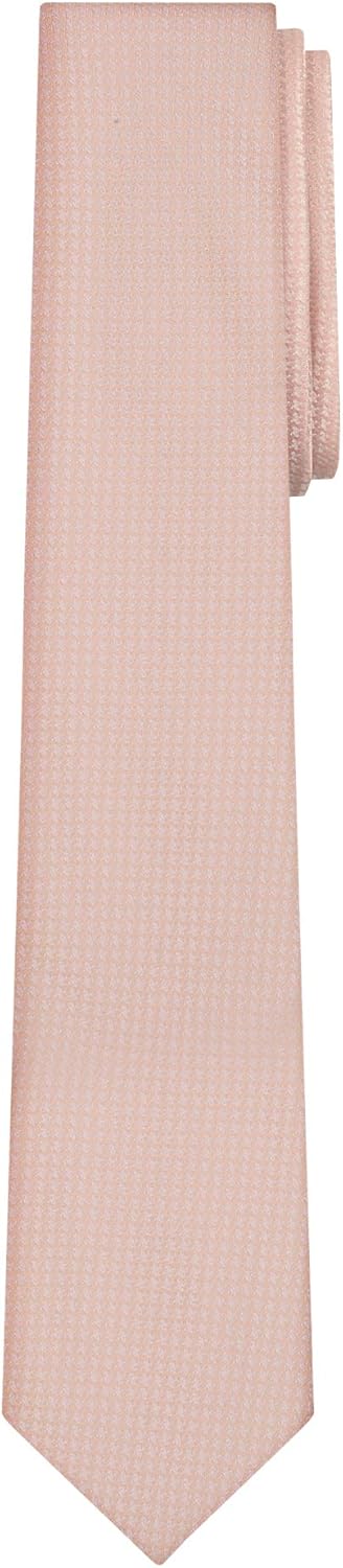 Jacob Alexander Men's Tone on Tone Houndstooth Slim Neck Tie...
