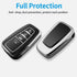 Tukellen for Toyota Key Fob Cover with Keychain,Special Soft TPU Key Case Protector Compatible with 2020-2022 Highlander Corolla Prius,2018-2024 R...