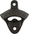 Bottle Opener Wall Mounted,Beer Wall mounte Bottle Opener Outddor and Indoor,Cast iron 1pc...