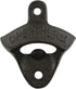 Bottle Opener Wall Mounted,Beer Wall mounte Bottle Opener Outddor and Indoor,Cast iron 1pc...