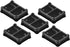 Token Two-Cell Box for Board Game Pieces, Meeples, Dice, Tokens (5 Modular Trays with a Transparent Removable lid)...