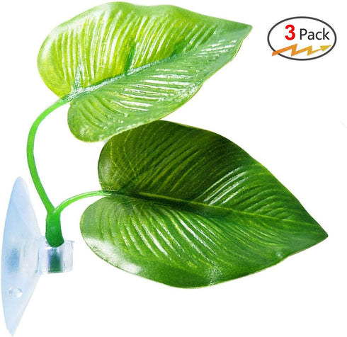 3 Pack Betta Fish Leaf Pad Improves Betta's Health by Simulating The Natural Habitat - Natural, Organic, Comfortable Rest Area for Fish Aquarium...