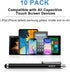 Stylus Pens for Touchscreens, MEKO 10 Pack High Precision Capacitive Stylus for iPad iPhone Tablets Smartphone&All Universal Touch Screen(10 Stylu...