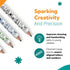 Channie's My First Pencil, Easy-to-Hold Jumbo Pencils for Preschoolers, Kindergarteners & 1st Graders, White Wooden 2B Fat Pencils for Kids Ages 3...