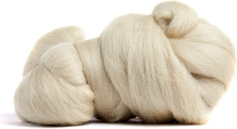Desert Breeze Distributing 100% Natural Merino Wool Roving - Premium Combed Top Merino Roving Wool - Tapestry, Spinning, Wet Felting & Needle Felt...