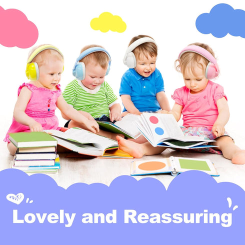 HZ002 Baby Ear Protection, Noise Cancelling Headphones for Babies and Toddler 3 Months up to 24 Months, Baby Earmuffs for Fireworks, Sleeping, Con...