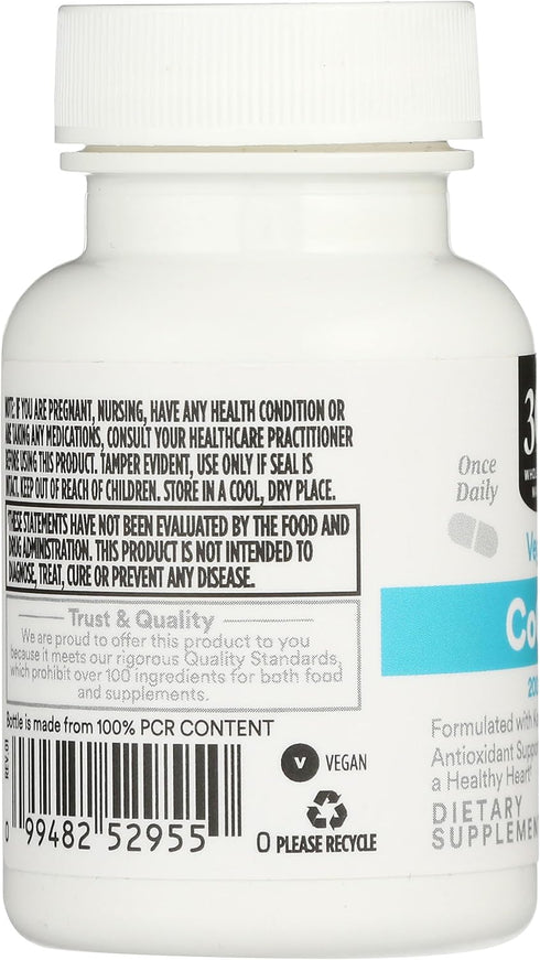 365 By Whole Foods Market, COQ 10 200Mg, 30 Count...