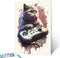 Aihonmin Paint by Number Kits 16 x 20 inches Canvas DIY Oil Painting for Kids, Students, Adults Beginner with Brushes & Acrylic Pigment - Cat Colo...