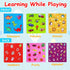 Baby Toys 3 4 5 6 7 8 9 12 Month Old Montessori Tissue Box Toys for Babies Infants 0-6 6-12 Months Sensory Educational Crinkle Toy Developmental E...