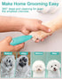 Dog Grooming Clippers, Dog Paw Trimmer with Detachable Ceramic Blade for Trimming Small Areas of Pet's Hair, Low Noise Paw Grooming Shaver for Cat...