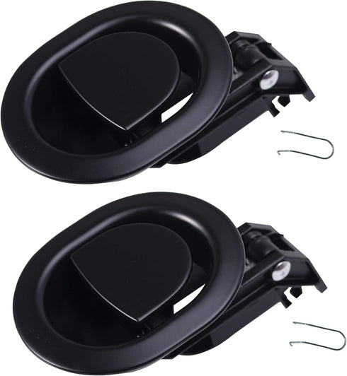 2Pcs Sturdy Universal All-Metal Sofa Chair Recliner Release Pull Handle Replacement Parts, Fits Ashley, Lazy Boy and Most Recliner Brand, Handle S...