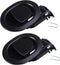 2Pcs Sturdy Universal All-Metal Sofa Chair Recliner Release Pull Handle Replacement Parts, Fits Ashley, Lazy Boy and Most Recliner Brand, Handle S...
