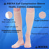 BSERA Calf Compression Sleeve Women, 2 Pairs 15-20mmHg Calf Support Footless Compression Socks Stockings for Shin Splints, Varicose Veins, Recover...