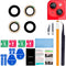Original Back Rear Camera Lens Glass Replacement for iPhone 14 6.1 inch and iPhone 14 Plus 6.7 inch with pre-Installed Adhesive+Reparing Toolkit+I...