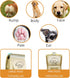 2 in 1 Pet Paw Hair Trimmer for Medium and Large Dogs Electric Multi Cat Hair Clipper for Thick Coat Cordless Puppy Grooming Clippers Rechargeable...