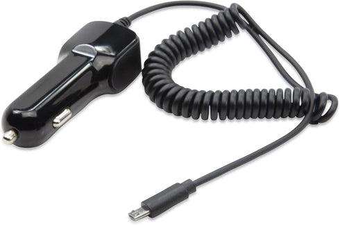 BoxWave Car Charger Compatible with Garmin RV 890 - Car Charger Plus, Car Charger Extra USB Port with Integrated Cable for Garmin RV 890 - Black.....