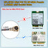 U.FL IPEX Cable 6inch 3Pack UFL IPX IPEX to SMA Male Extension Cable 1.13mm WiFi Pigtail Cable for Bluetooth Antenna WiFi & WiMax Network Card Min...