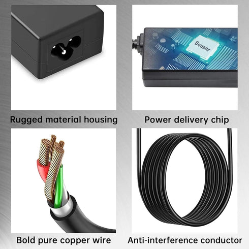 LA65NS2-01 65W Laptop Charger Fit for Dell Latitude 5580 7280 7390 7490 E5570 E5470 E7240 E7250 E7470 Chromebook 3180 3189 3120 PA-12 06TM1C 19.5V...