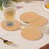 130 Pcs Cork Coasters, SPOKKI 3.5“ Self-Adhesive Cork Sheets Cork Board for DIY Coasters with Strong Adhesive-Backe, DIY Crafts Thin Drinks Cork C...