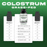 Colostrum Supplement 1000mg Per Serving - (Bovine Colostrum Capsules, Std. to Contain 20% IgG Immunoglobulins) - Grass Fed Colostrum - 120 Vegan C...