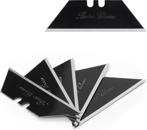 Bates- Utility Knife Blades, 40 Pack, Box Cutter Blades, Razor Blades Utility Knife, Razor Knife Blades, Replacement Blades, Razor Blades for Box ...