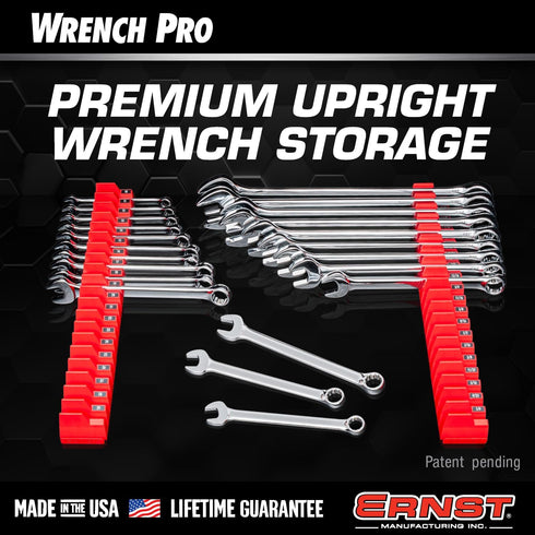 Ernst Manufacturing Wrench Pro - Modular Wrench Organizer for 20 Tools...