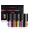 Jolilab 16 Colors Eyeliner Pencil Set Eyeliner Pencil Glitter Eyeliner Liquid Liner Pigmented Waterproof Smudgeproof Long Lasting Eye Liner Christ...