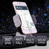 1 PC Bling Car Cell Phone Holder, 360° Adjustable Rhinestone Windshield Air Outlet Dashboard Multi-Function Holder, Strong Suction Cup Navigation ...