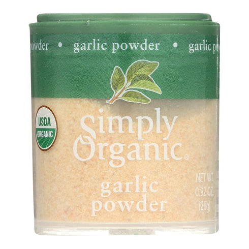 Simply Organic Garlic Powder Certified Organic, 0.92-Ounce Containers (Pack of 6)...
