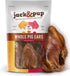 Jack&Pup Whole Pig Ears for Dogs - Extra Thick Large Pigs Ears - Premium Dog Pig Ear Treats - Natural Dog Pork Chews; Excellent Rawhide Alternativ...