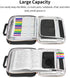 ATDIAG Bible Cover for Women,Carrying Book Case Church Bag Bible Protective with Handle and Zippered Pocket Adjustable Shoulder Strap,Gift for Wom...