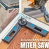 Angular Bevel Gauge for Mitre Saws, 30-180° Bevels Cutting Tool Portable Mitre Measuring Angle Cutting Tool Tool for Woodworking...