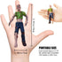 6 Pcs Zombie Dolls Action Figures Toys Walking Dead Toys Terror Corpse Articulated Joints Miniature Model for Halloween Party Decorations As Gifts...
