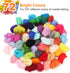 Coitak 72 Colors Fibre Wool Yarn Roving for Needle Felting Hand Spinning DIY Craft Materials...