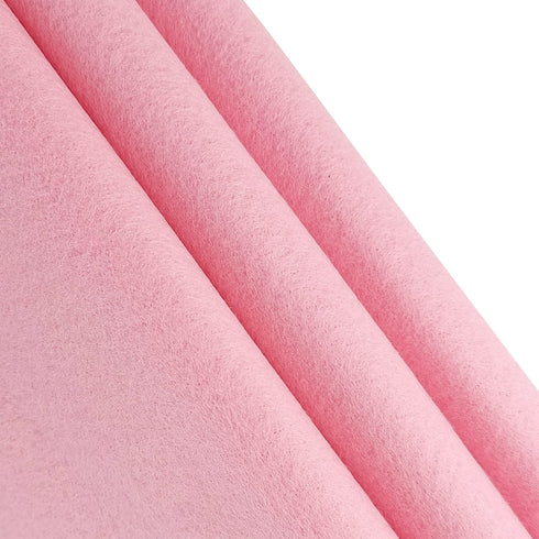 Jtnohx Color Felt, 1 Square Yard Felt Fabric, 1.4mm Thickness Flexible Craft Felt Sheet, Felt by Yard for Art & Craft Project (Pink)...