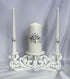 Unity Candle Set for Wedding Ceremony & Reception – 6” Pillar & Two 10” Taper Candles – Long Burning Unity Candles for Marriage Ritual – Handmade ...